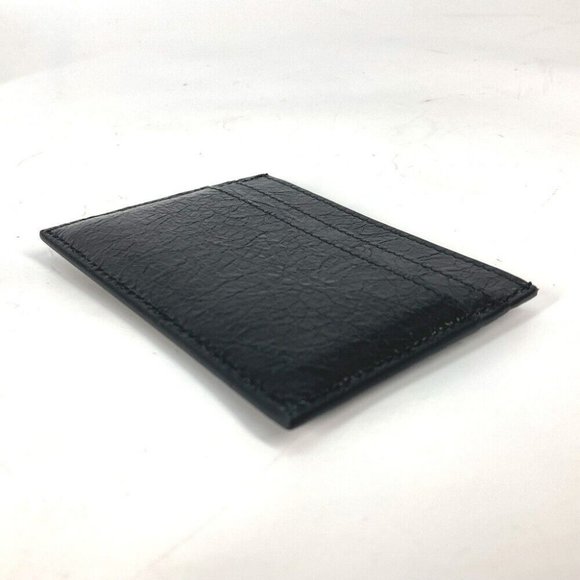 Balenciaga BB Logo Tape Type Cash Card Holder – On Sale Now  BALENCIAGA BB Business Card Holder Card Case Leather Black Unused